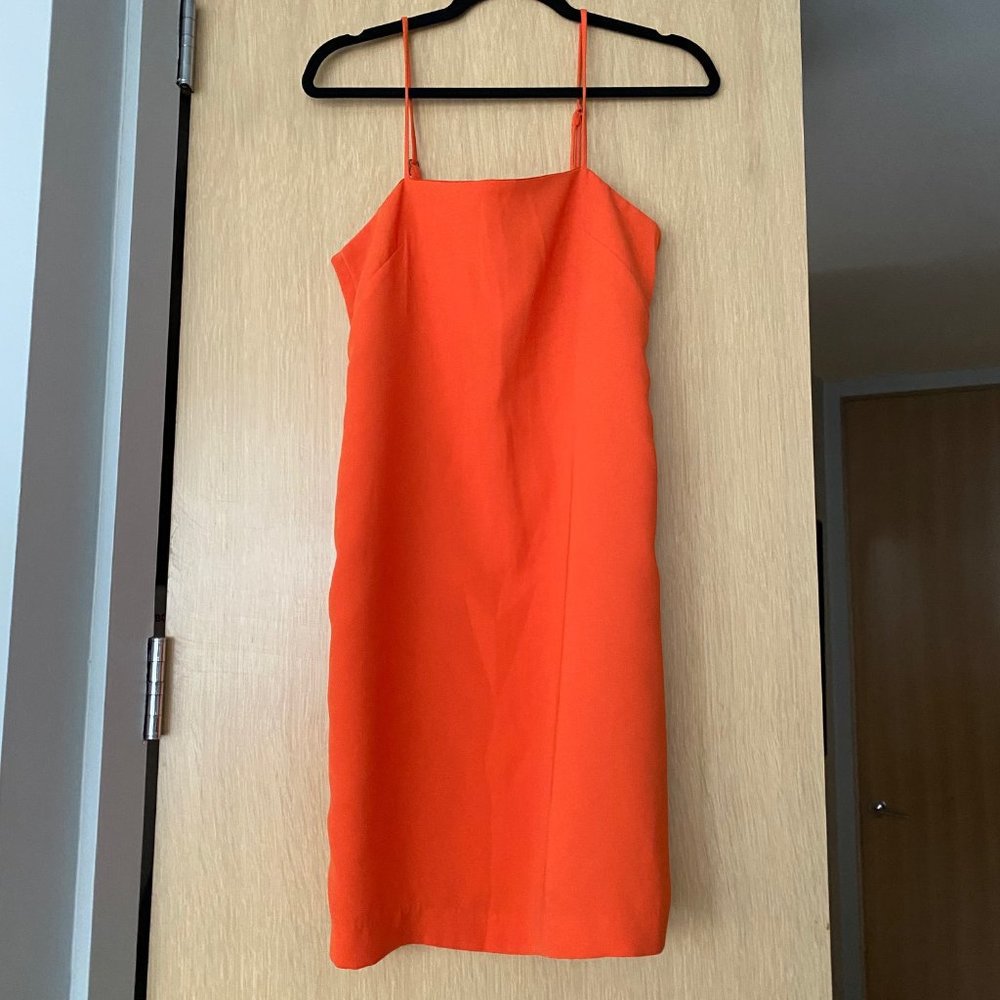 Orange Mini Dress